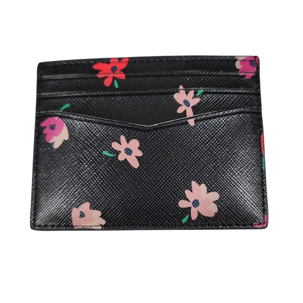 KATE SPADE DITSY BUD SATCHEL WITH MATCHING CREDIT CARD HOLDER